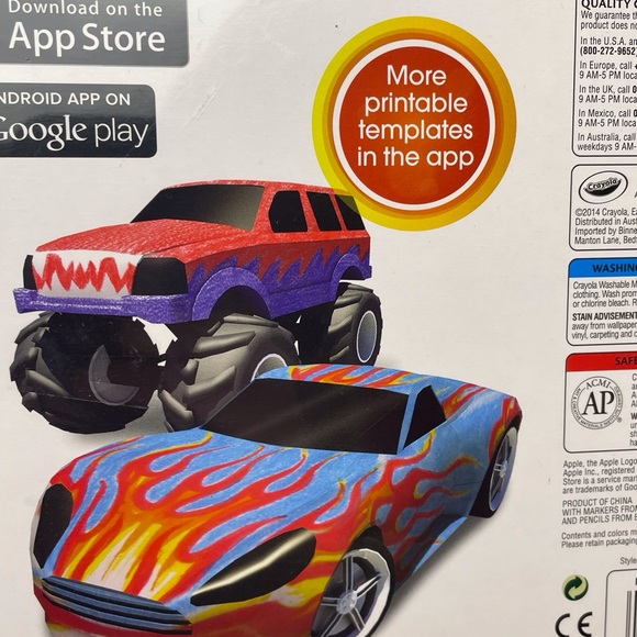 New Crayola Virtual Design Pro Cars Collection - Picture 9 of 12